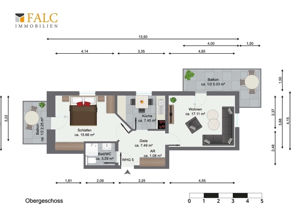 optimierter Grundriss