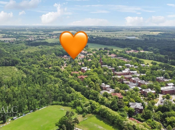 Blick vom Sportplatz