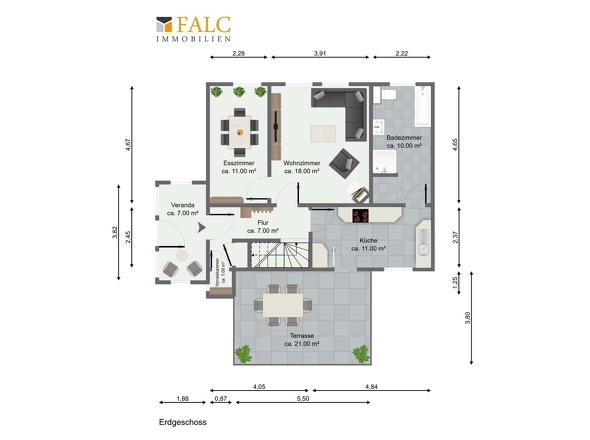 Grundriss Erdgeschoss