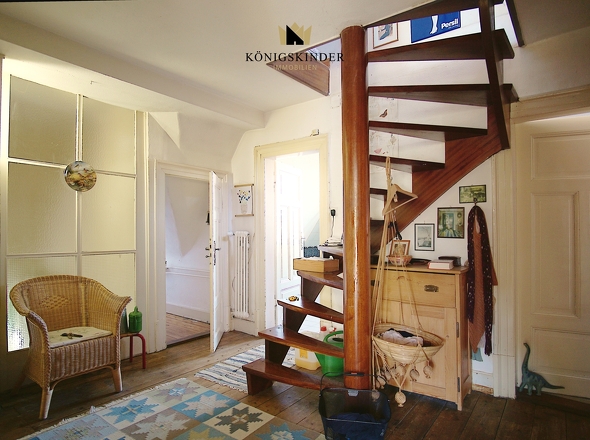 Aufgang Giebelgeschoss