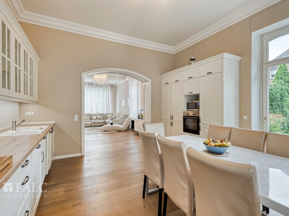 offener Wohn- und Essbereich