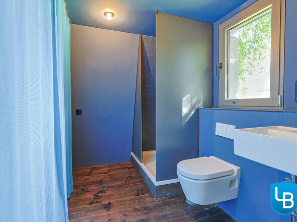 Großzügiges Duschbad