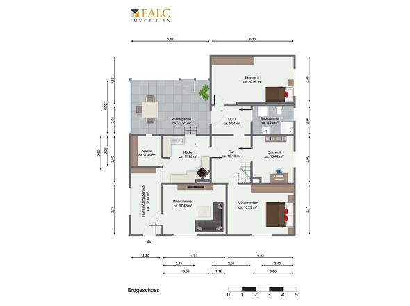 Grundriss Erdgeschoss