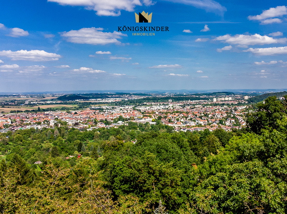 Ausblick vom Grundstück