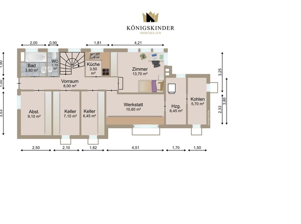 Grundriss Untergeschoss