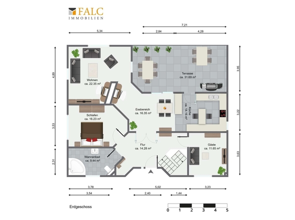 Grundriss Erdgeschoss