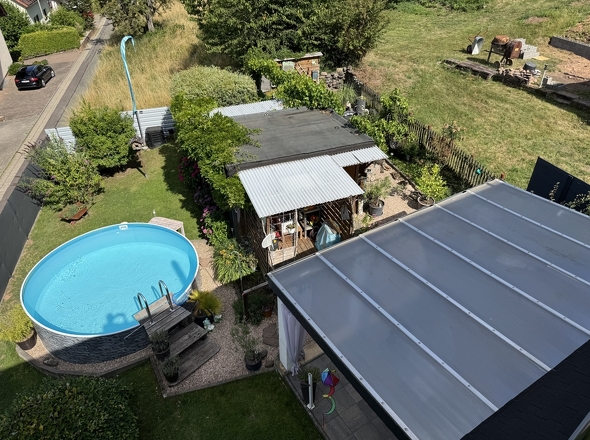 Ansicht Garten Haus 12