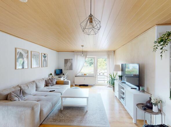 Wohnbereich im Dachgeschoss