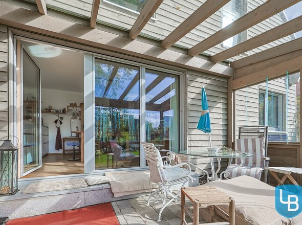 Überdachte Terrasse 