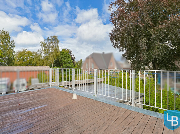 Blick von der Dachterrasse 