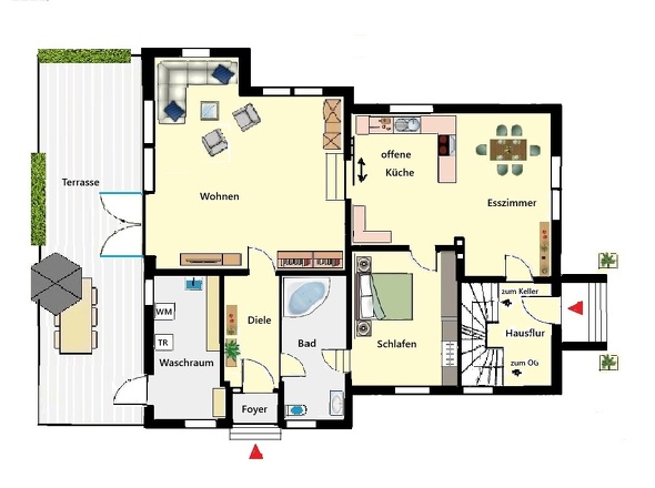 Grundriss Erdgeschoss