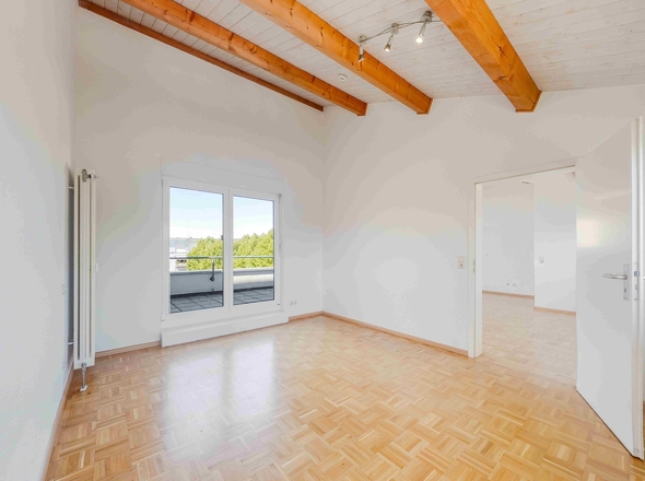 Schlafzimmer mit Zugang zur Terrasse (Beispielbild)