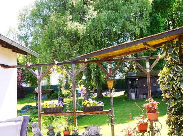 Blick vo der Terrasse