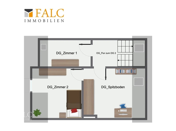 Dachgeschoss Grundriss