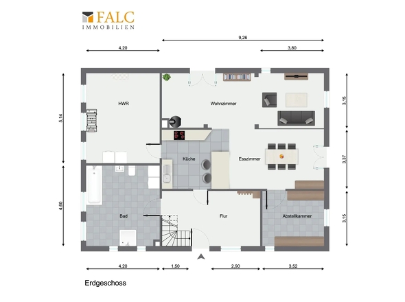 Grundriss Erdgeschoss