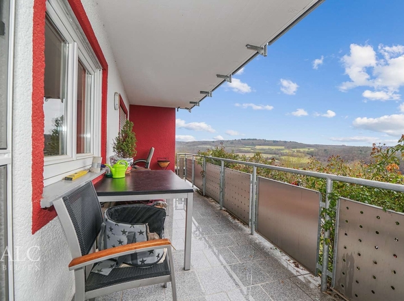 Balkon mit Urlaubsflair