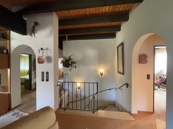 Blickachse vom Esszimmer