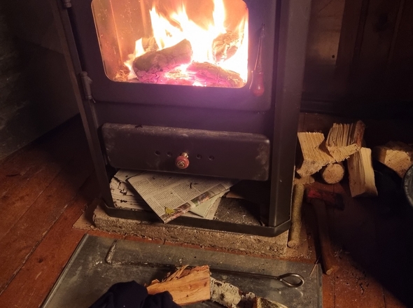 gemütliche Wärme im Winter