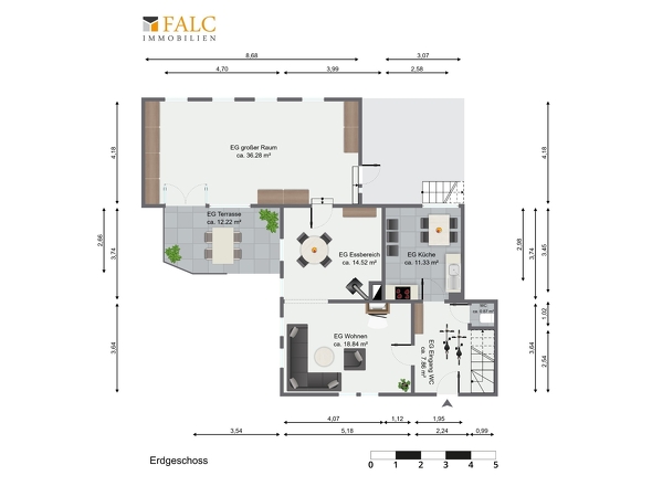 Grundriss Erdgeschoss_Kleines Haus