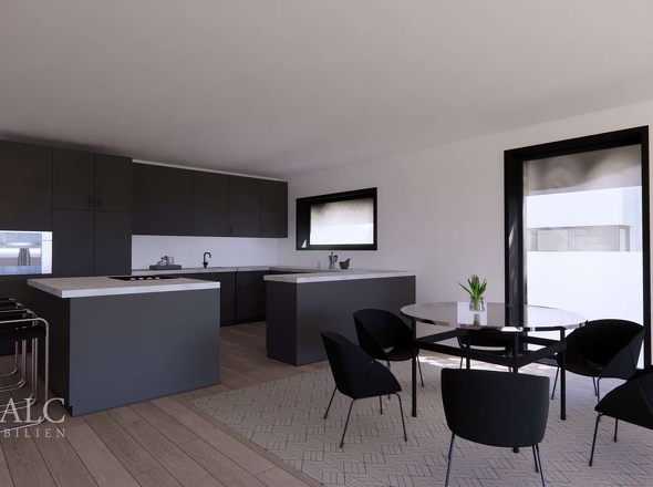 Wohn- & Kochbereich