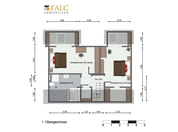 Grundriss Dachgeschoss