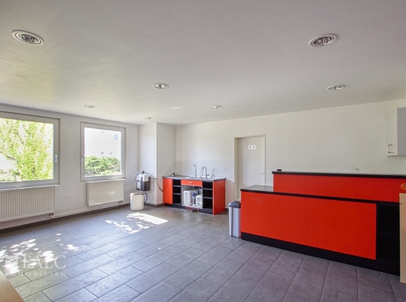Sozialraum mit Küchenzeile