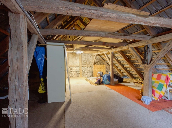 Dachgeschoss mit Ausbaupotenzial
