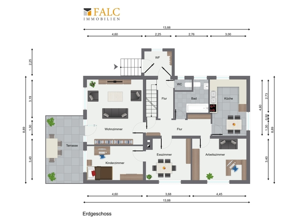 Grundriss Erdgeschoss