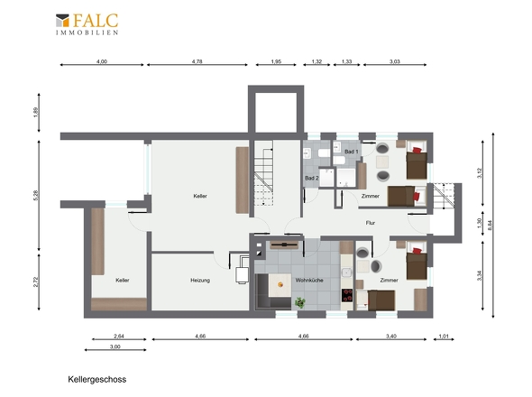 Grundriss Kellergeschoss