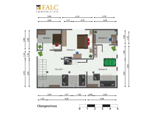 Grundriss Obergeschoss