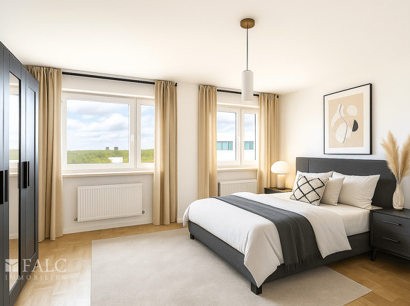 Einrichtungsbeispiel Schlafzimmer 