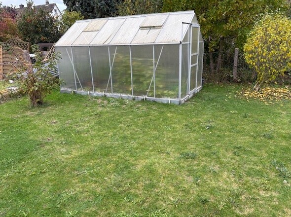 Ansicht Gewächshaus