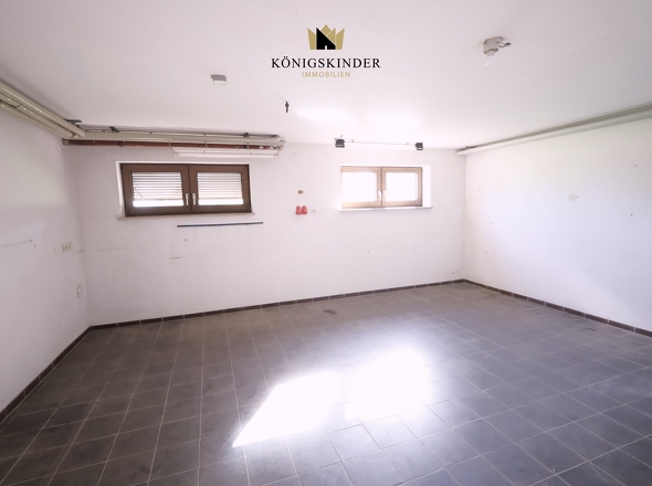 und dem Hobbyraum oder Werkstatt oder Homeoffice...