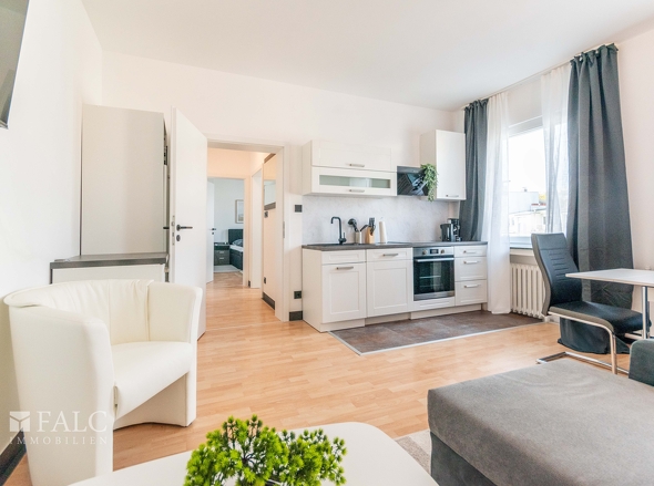 Blick in die Wohnung