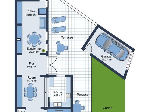 Grundriss Erdgeschoss
