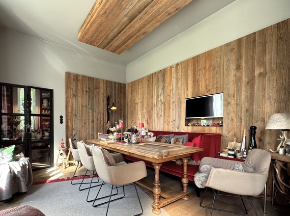 Essen im Skistübchen