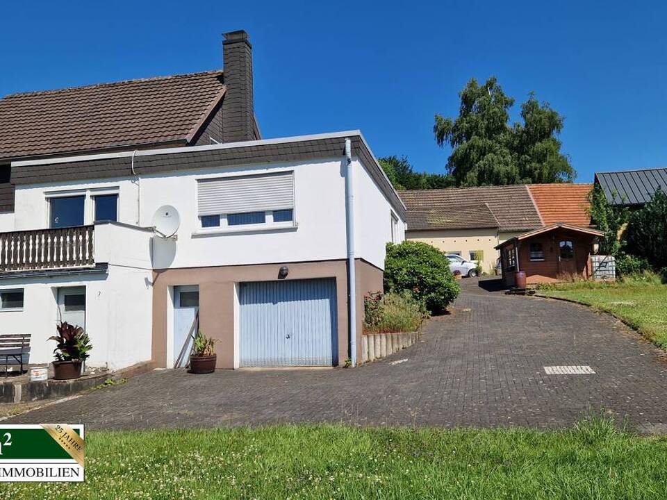 Zufahrt zur Garage