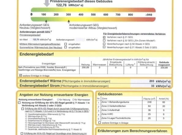 Energieausweis Seite 2 