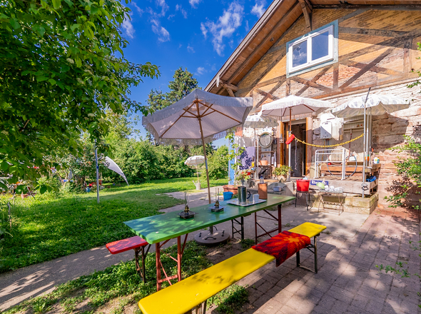 Gemütliche Terasse...