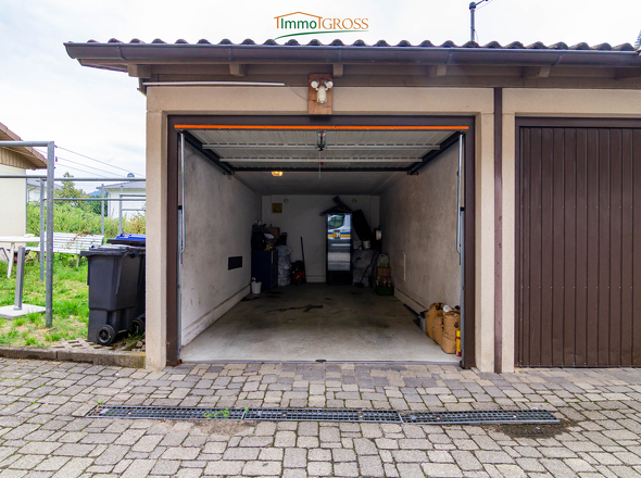 Garage im Außenbereich