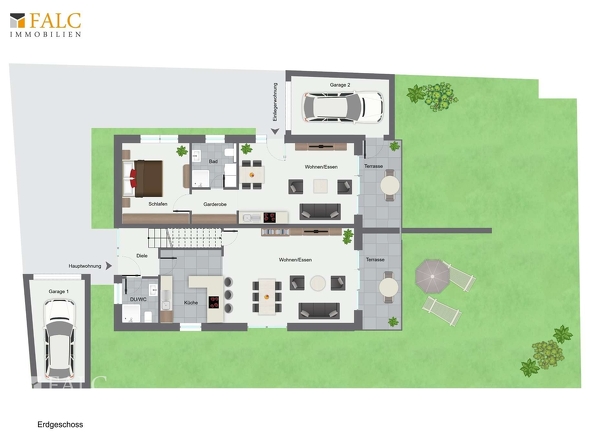 Grundriss Erdgeschoss
