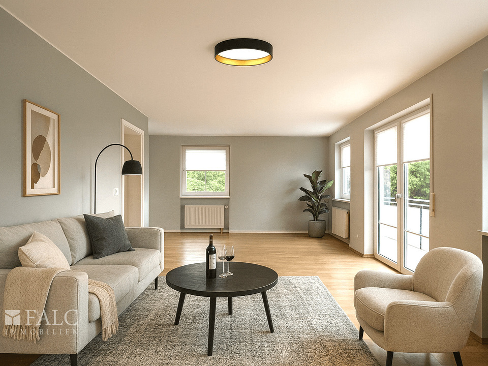 Wohnzimmer Einrichtungsbeispiel 2