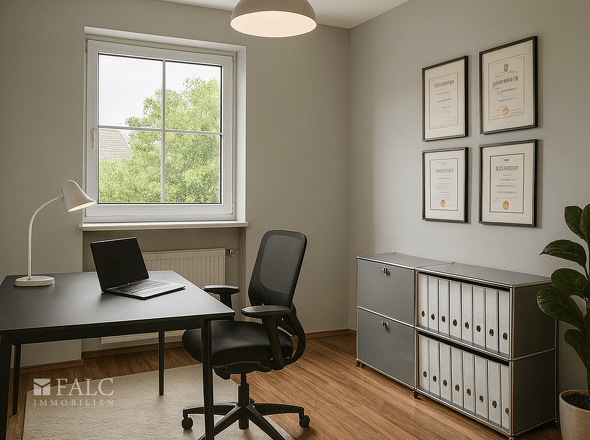 Büro Einrichtungsbeispiel