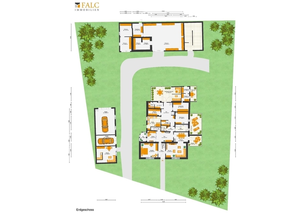 Übersicht bebaute Fläche