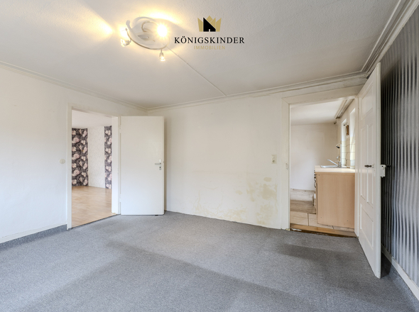 Schlafraum – ideal für individuelle Gestaltung.