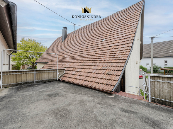 Dachterrasse – sonniger Rückzugsort