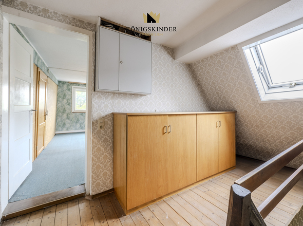 Obere Etage des Hauses. 