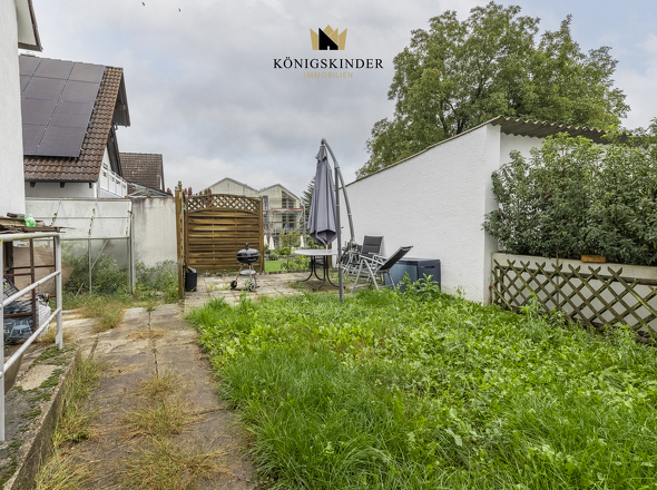 Großzügiger Gartenbereich zum Entspannen