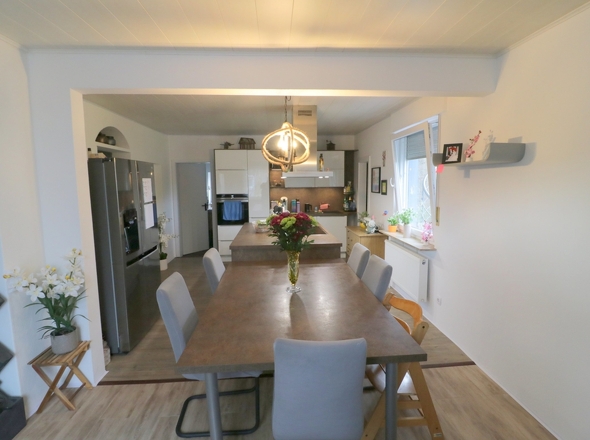 Platz für gemeinsame Mahlzeiten