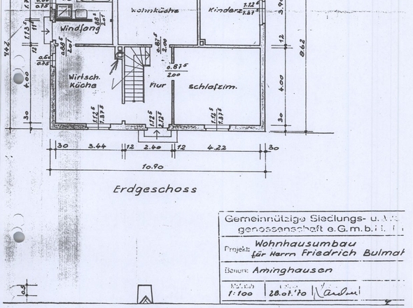 Grundriss Erdgeschoss 